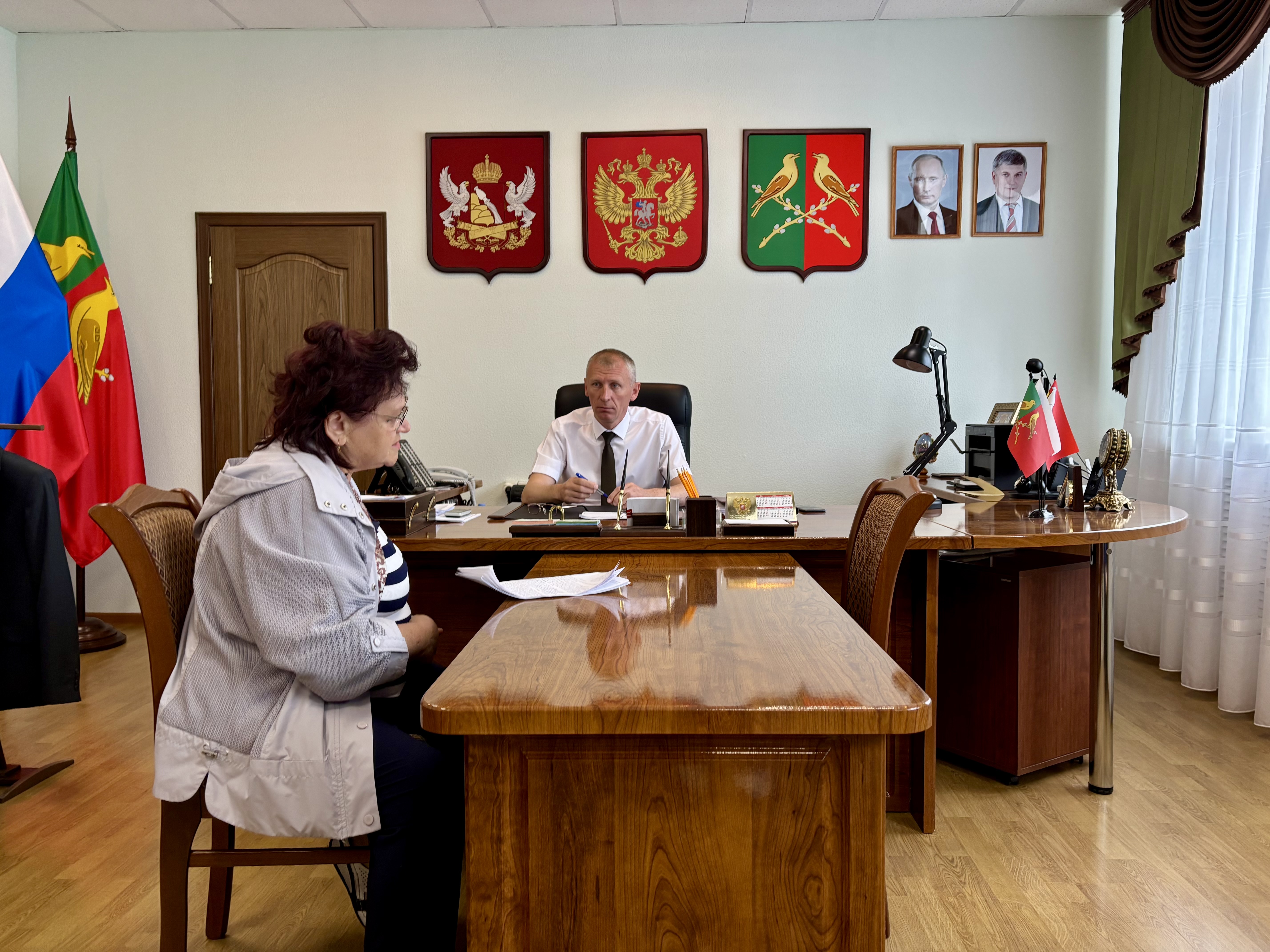 Личный прием граждан.